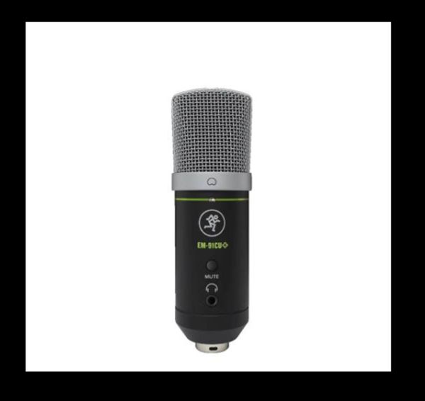 Mackie EM-91CU+ ไมโครโฟนคอนเดนเซอร์ บันทึกเสียง ไมค์อัดเสียง (ProPlugin)